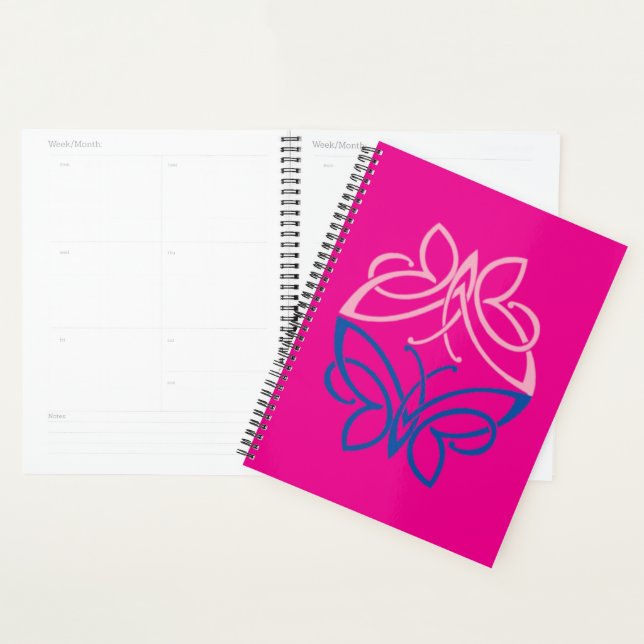 Butterfly Planner (Devant avec enveloppe)