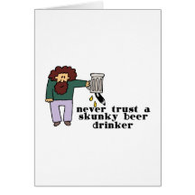 Buveur de bière de Skunky