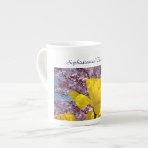 Buveur de thé sophistiqué mugs cadeaux Jonquilles