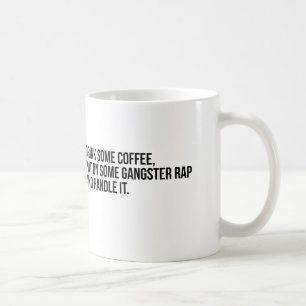 "Buvez du café mis tasse sur certain coup sec et