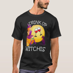 Buvez jusqu'à épuisement T-shirt sorcières Hallowe