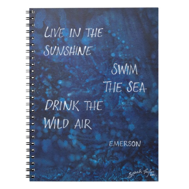 Buvez le journal sauvage d'Emerson d'air (Devant)