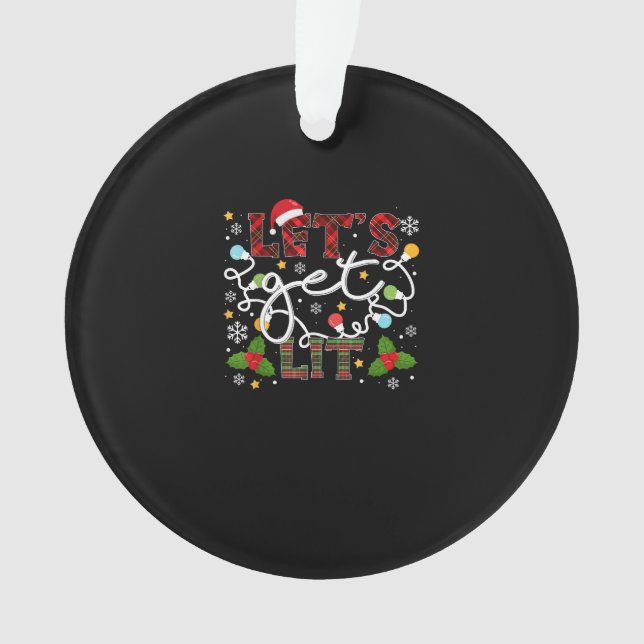 Buvons Lit Père Noël Christmas Lights (devant)