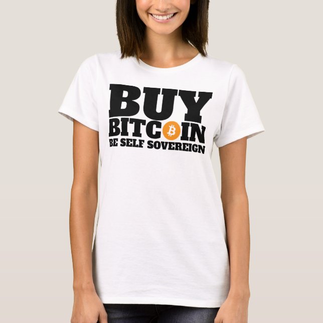 Buy Bitcoin T-Shirt (Devant)