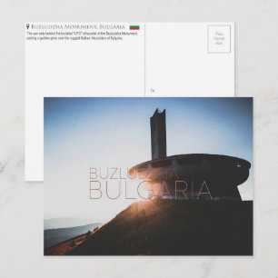 Buzludzha, Bulgarie Carte Postale de Voyage