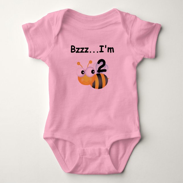 Buzz Bumblebee 2e Anniversaire T-shirts et cadeaux (Devant)