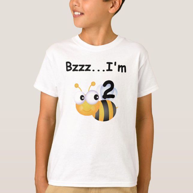 Buzz Bumblebee 2e Anniversaire T-shirts et cadeaux (Devant)