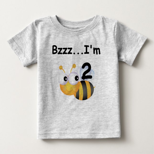 Buzz Bumblebee 2e Anniversaire T-shirts et cadeaux (Devant)