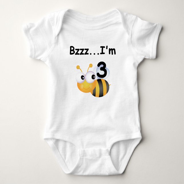 Buzz Bumblebee 3e Anniversaire T-shirts et cadeaux (Devant)