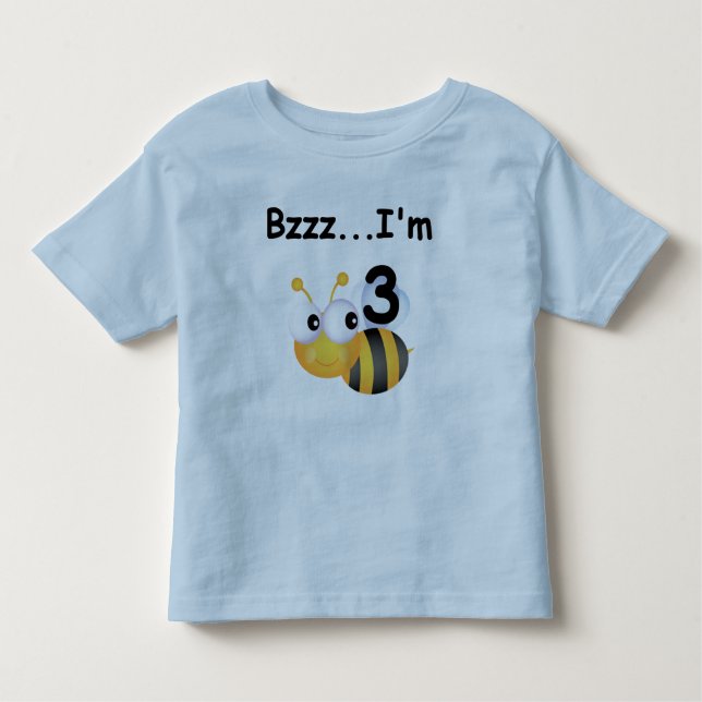 Buzz Bumblebee 3e Anniversaire T-shirts et cadeaux (Devant)