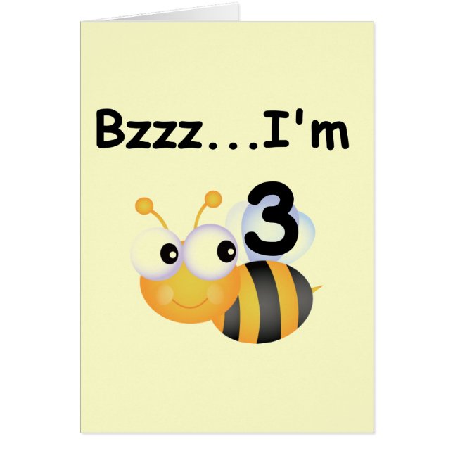 Buzz Bumblebee 3e Anniversaire T-shirts et cadeaux (Devant)