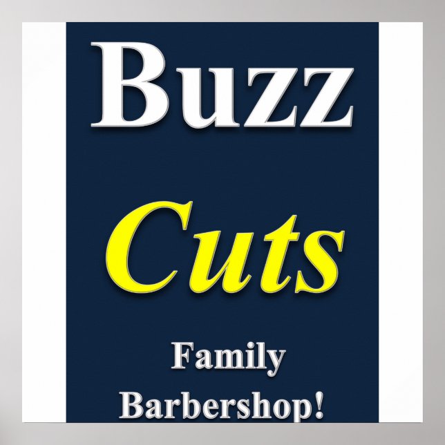 Buzz Coupes Poster Matte (Devant)