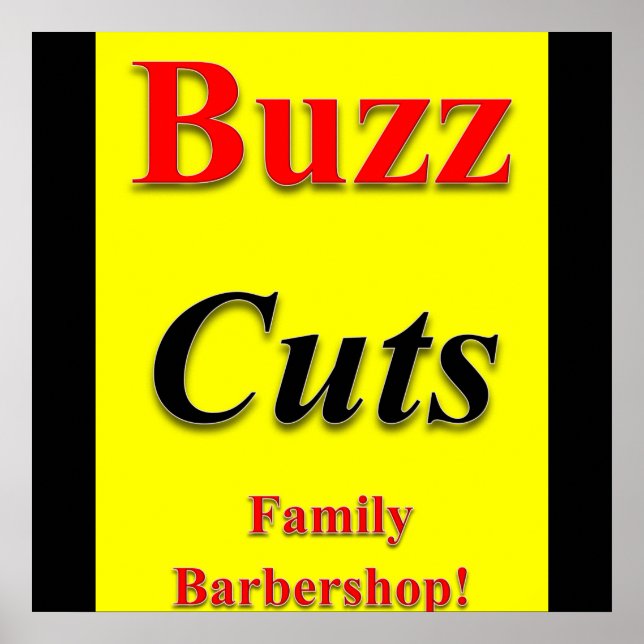 Buzz Coupes Poster Matte (Devant)