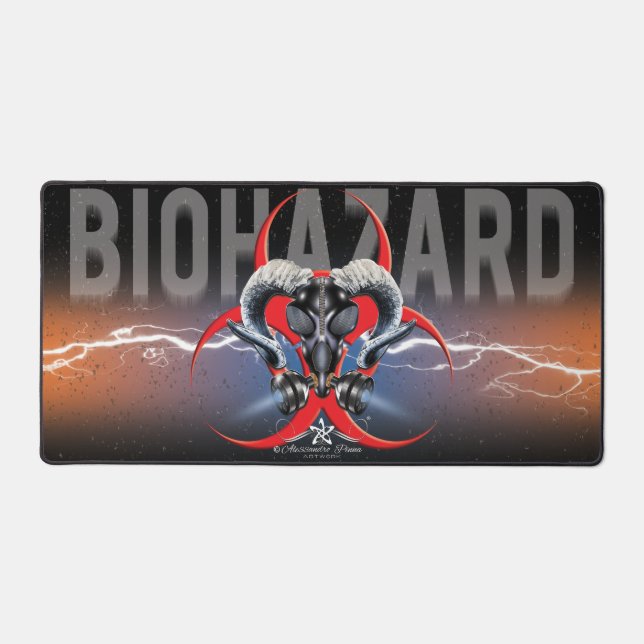 BW ! AVERTISSEMENT BIOHAZARD ! CRÂNE (Recto)