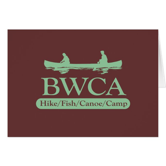 BWCA / Randonnée en canoë de poisson (Devant horizontal)