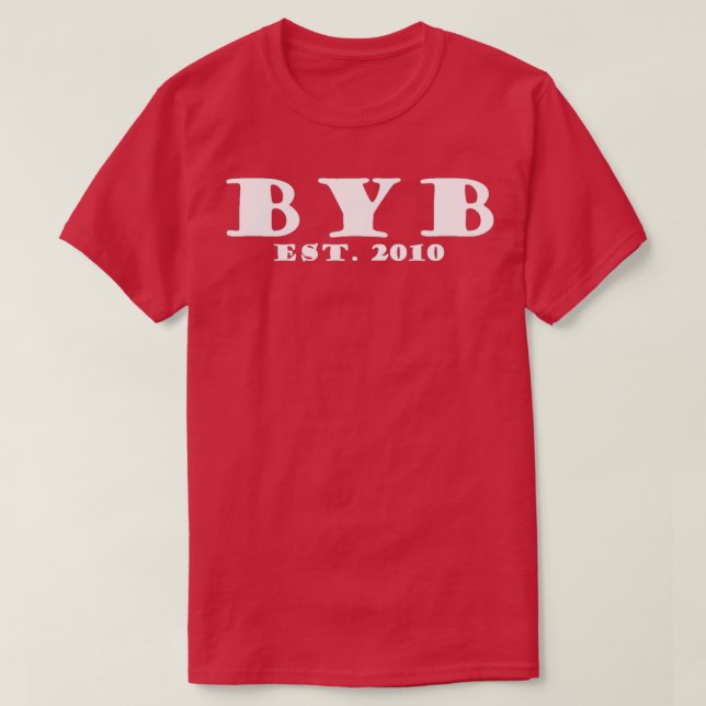 BYB Fondée 2010 Cardiologie TShirt (Design devant)