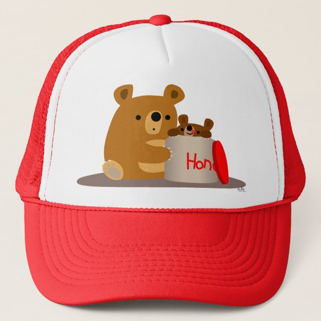 Bye Bye Honey ! Casquette de mignonette Ours de de (Devant)