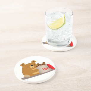 Bye Bye Honey ! Dessous de verre de mignonette d'o