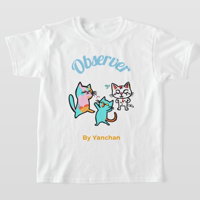 Bystander (Yanchan)" Kids T-Shirt (Poser)