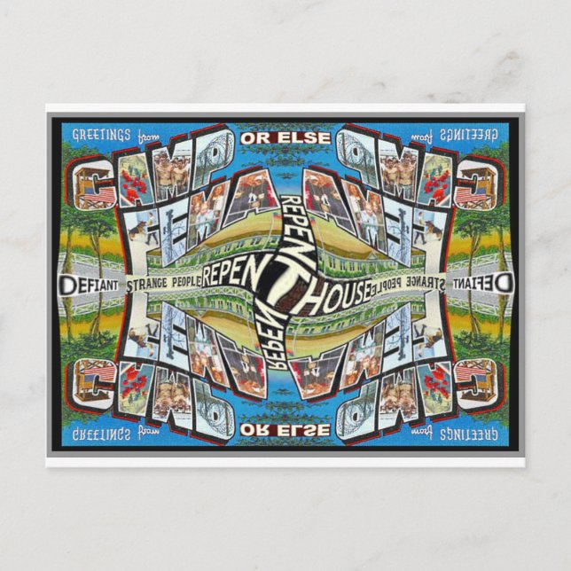 BZ Art : Carte postale Camp FEMA (Devant)