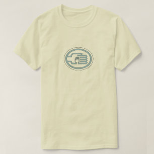 C2B : 2T-Outline Blu Basic T-shirt