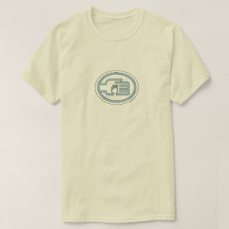 C2B : 2T-Outline Blu Basic T-shirt