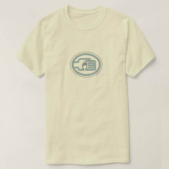 C2B : 2T-Outline Blu Basic T-shirt (Design devant)