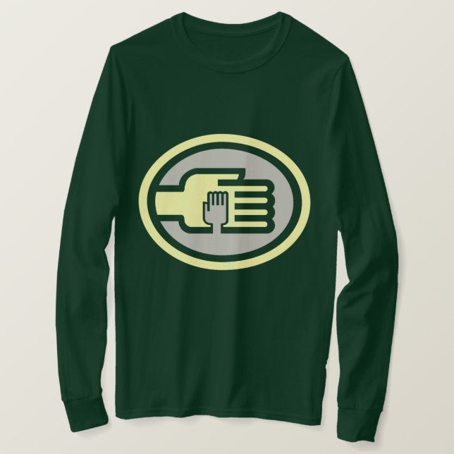 C2B : T-shirt à manches longues 2TYel-Gry (Design devant)