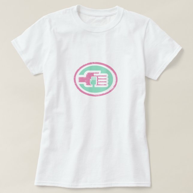 C2B : T-shirt de base pour femmes Vintages (Design devant)
