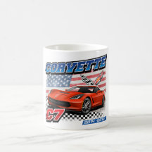 C7 Corvette - Mug de café