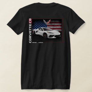 C8 Corvette - T-shirt féminin à 2 faces