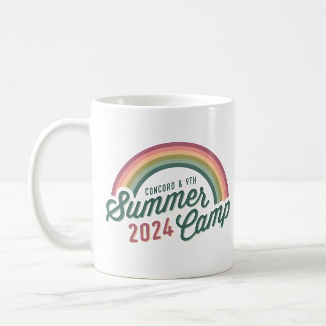 C9 Camp d'été 2024 Rainbow Mug (Gauche)