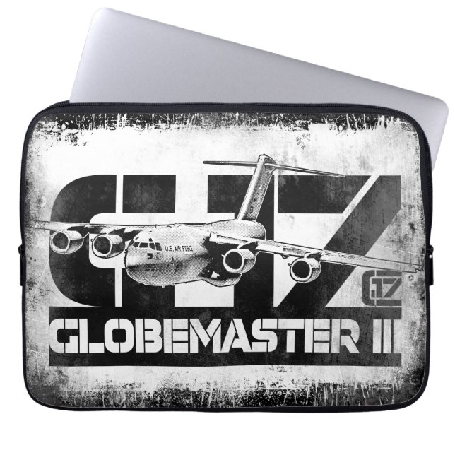 C-17 Globemaster III Sleeve Electronics sac (Devant)