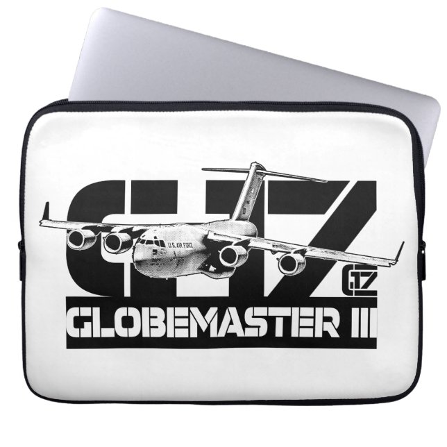 C-17 Globemaster III Sleeve Electronics sac (Devant)