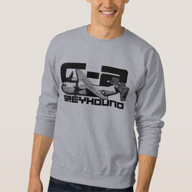 C-2 Greyhound Sweatshirt de base masculin (Devant)