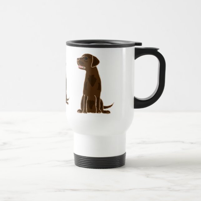 C.A. tasse de voyage de laboratoire de chocolat (Droite)