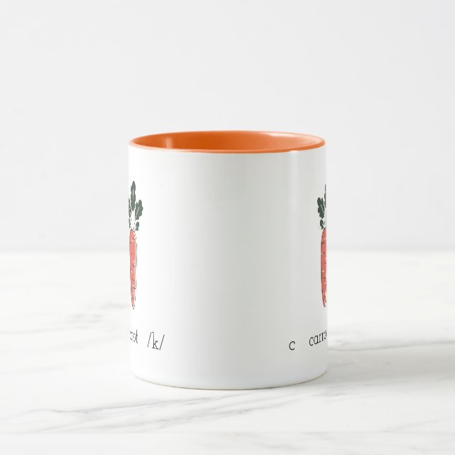 c carotte /k/ mug (Centre)