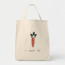 c carotte /k/ sac fourre-tout