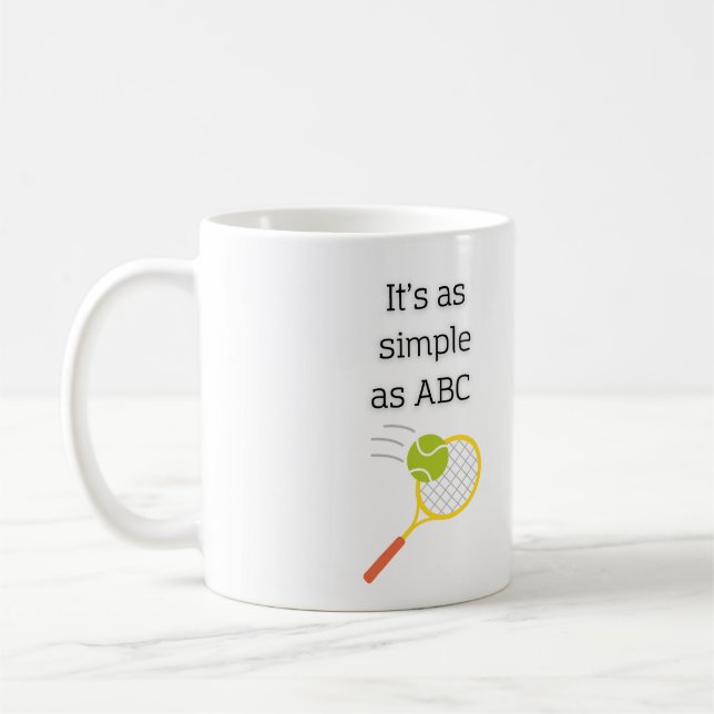 C’est aussi simple que ABC Coffee Mug (Gauche)