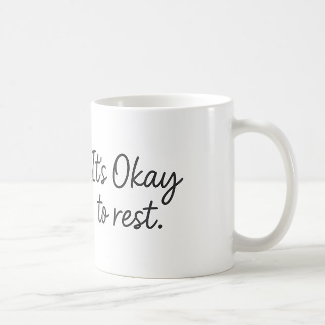 C’est bon de se reposer - Coffee Break Mug (Droite)