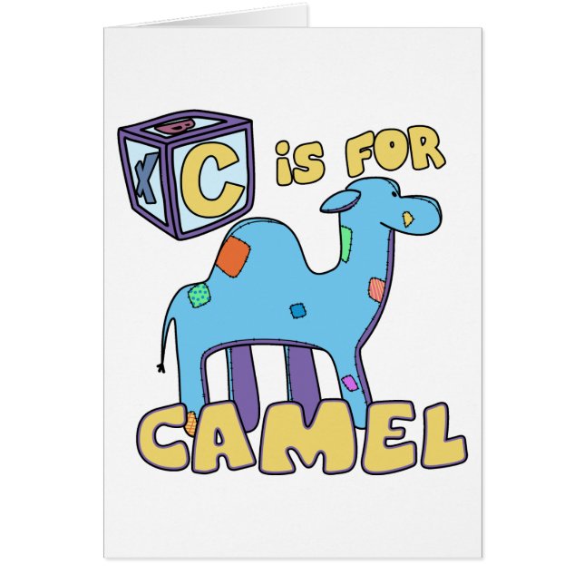 C est pour la carte de chameau (Devant)