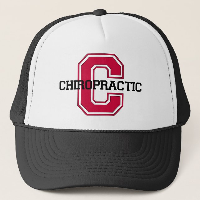 C est pour le casquette de chiropractie (Devant)