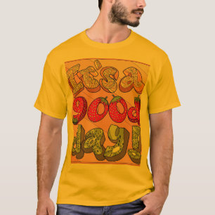 "C’est un bon jour" T-shirt graphique - Vibes posi