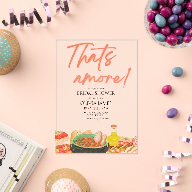 C’est une invitation à la douche de nage acrylique (Insitu (Célébration))