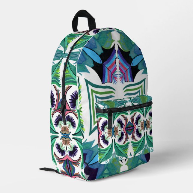 C/M d'Isle-of-Ferns sur un sac à dos (Coin arrière gauche)