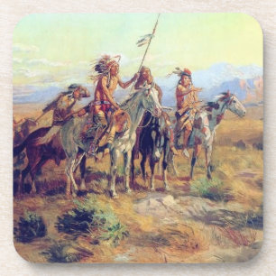 C M Russell les dessous de verre de liège de