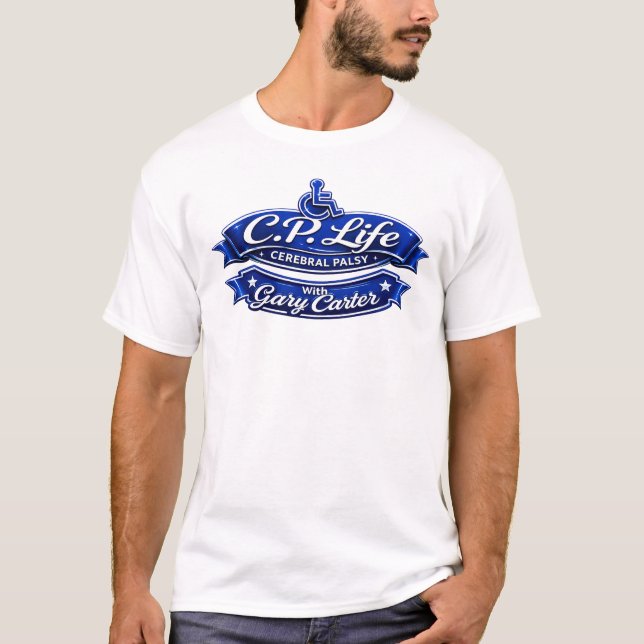 C.P. Life (Design 1) T-Shirts Legers (Devant)