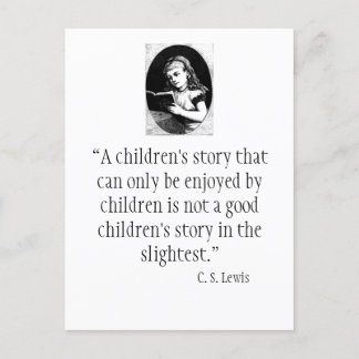 C.S. Lewis Citation Carte postale