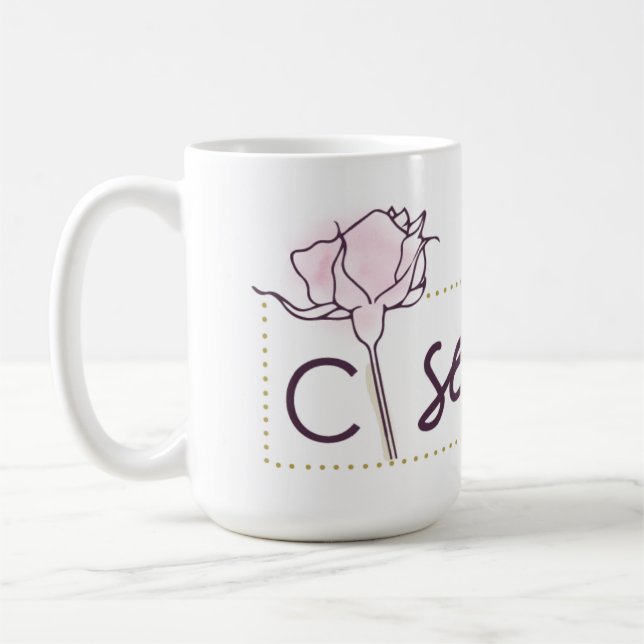 C-Section Mug blanc fort (Gauche)