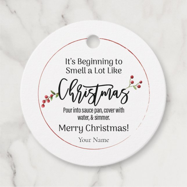 Ça commence à sentir l'odeur des étiquettes de Noë (Devant)